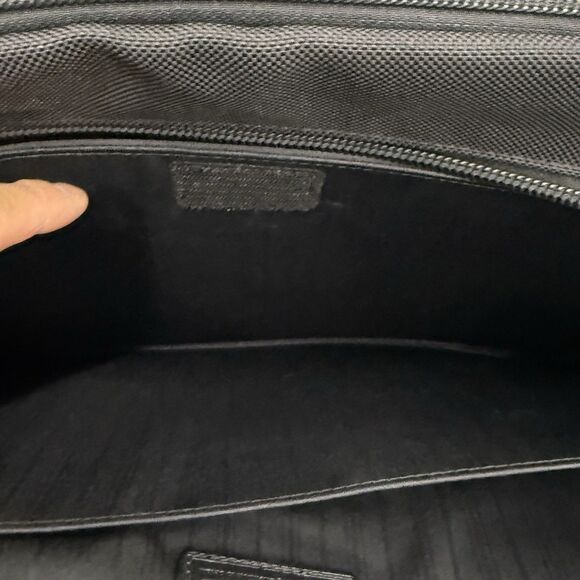 Tumi Alpha Expandable Briefcase Carry Laptop Bag Nylon Black 26160DH - Picture 13 of 15